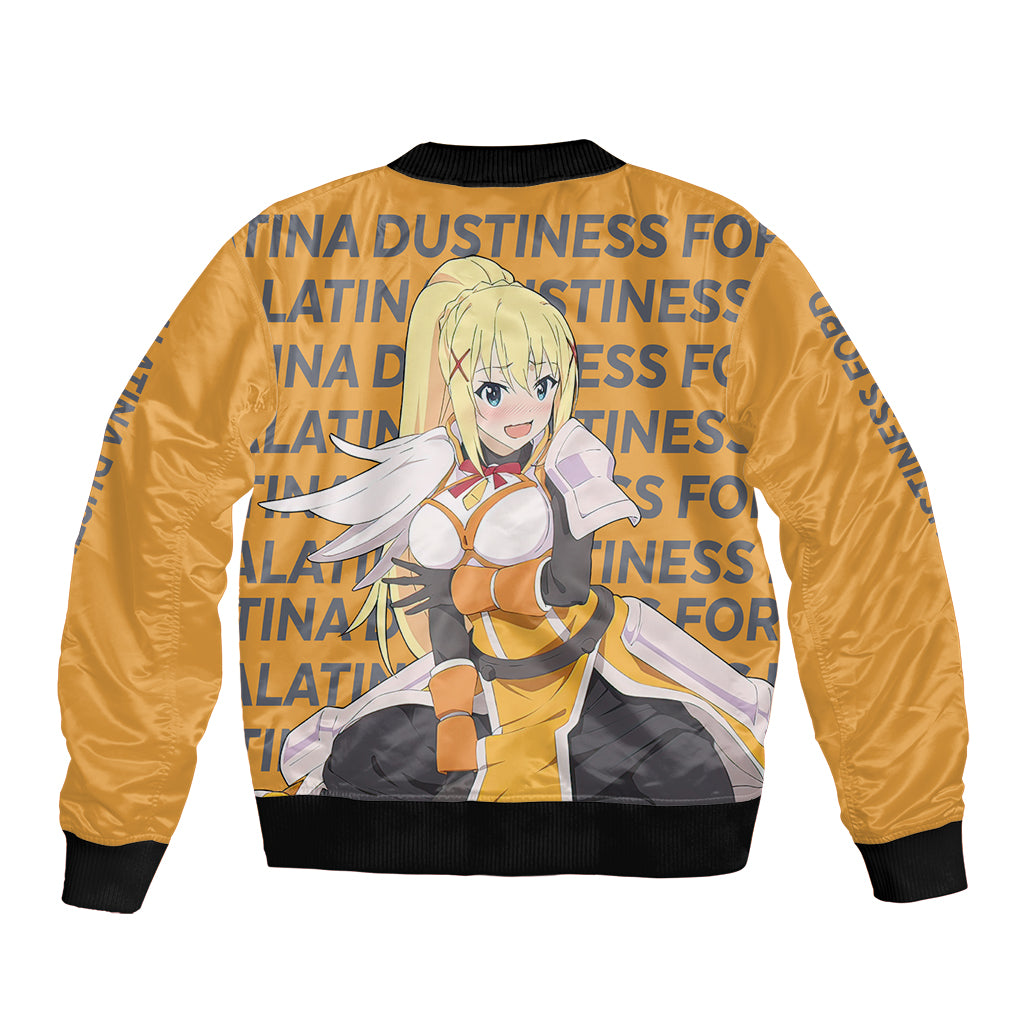 Lalatina Dustiness Ford KonoSuba Bomber Jacket Anime Style