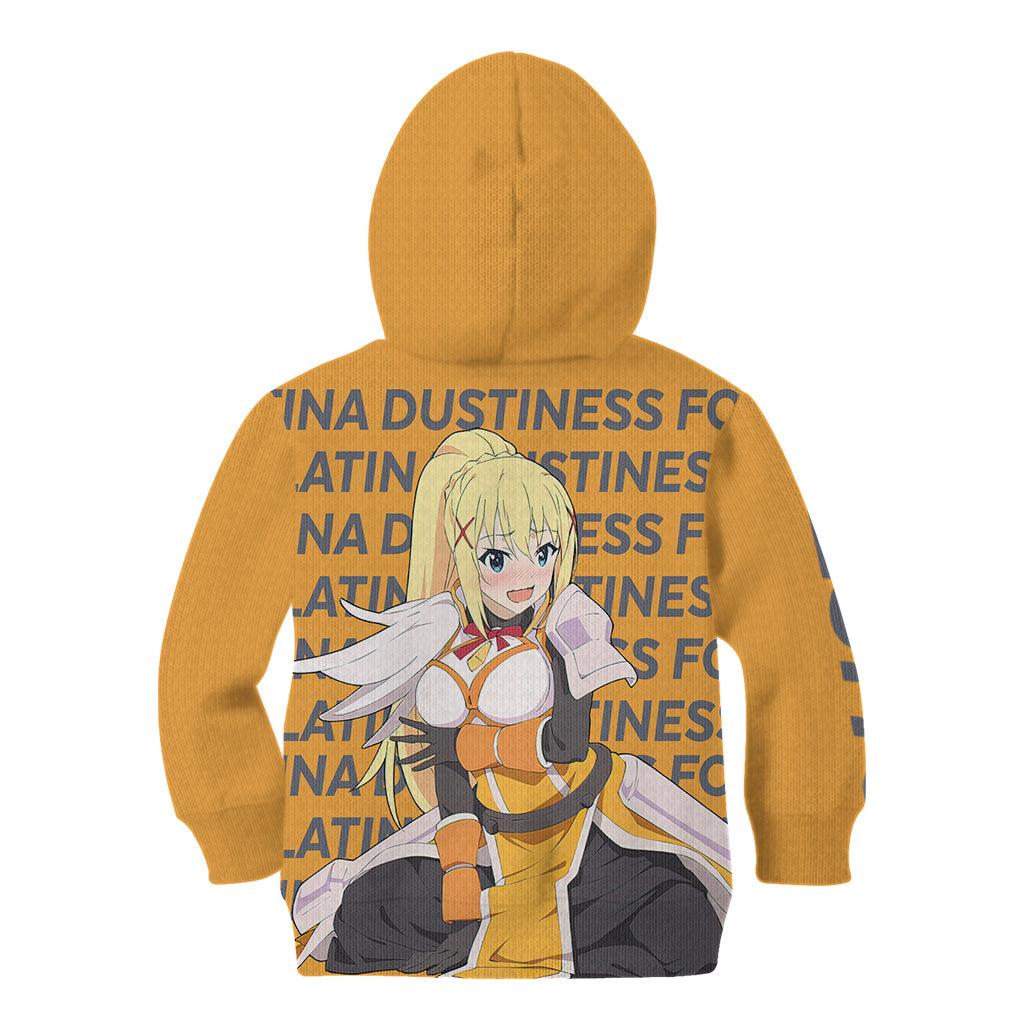 Lalatina Dustiness Ford KonoSuba Kid Hoodie Anime Style