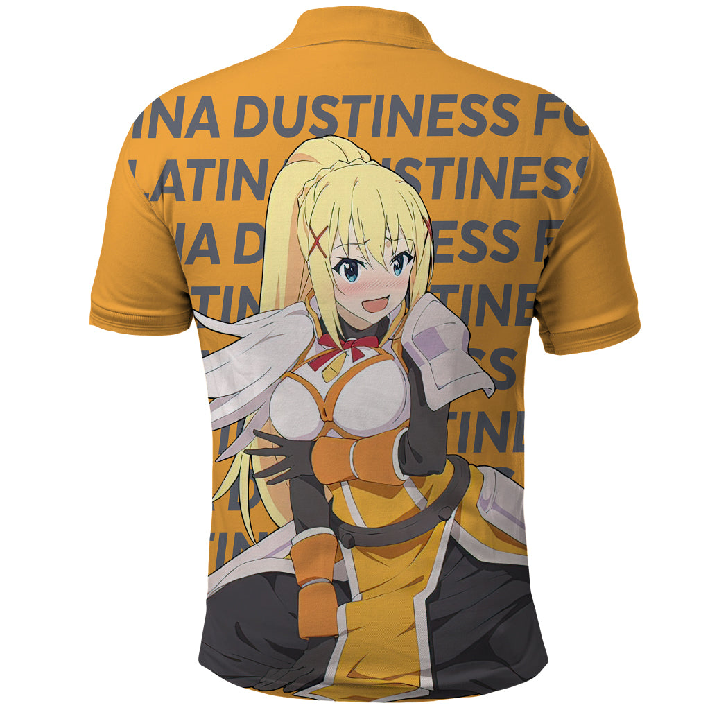 Lalatina Dustiness Ford KonoSuba Polo Shirt Anime Style