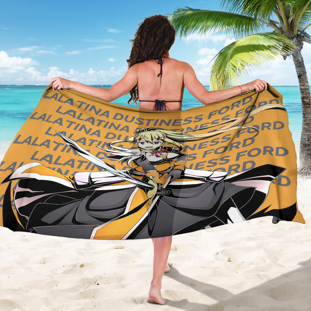 Lalatina Dustiness Ford KonoSuba Sarong Anime Style