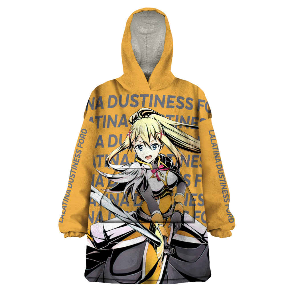 Lalatina Dustiness Ford KonoSuba Wearable Blanket Hoodie Anime Style
