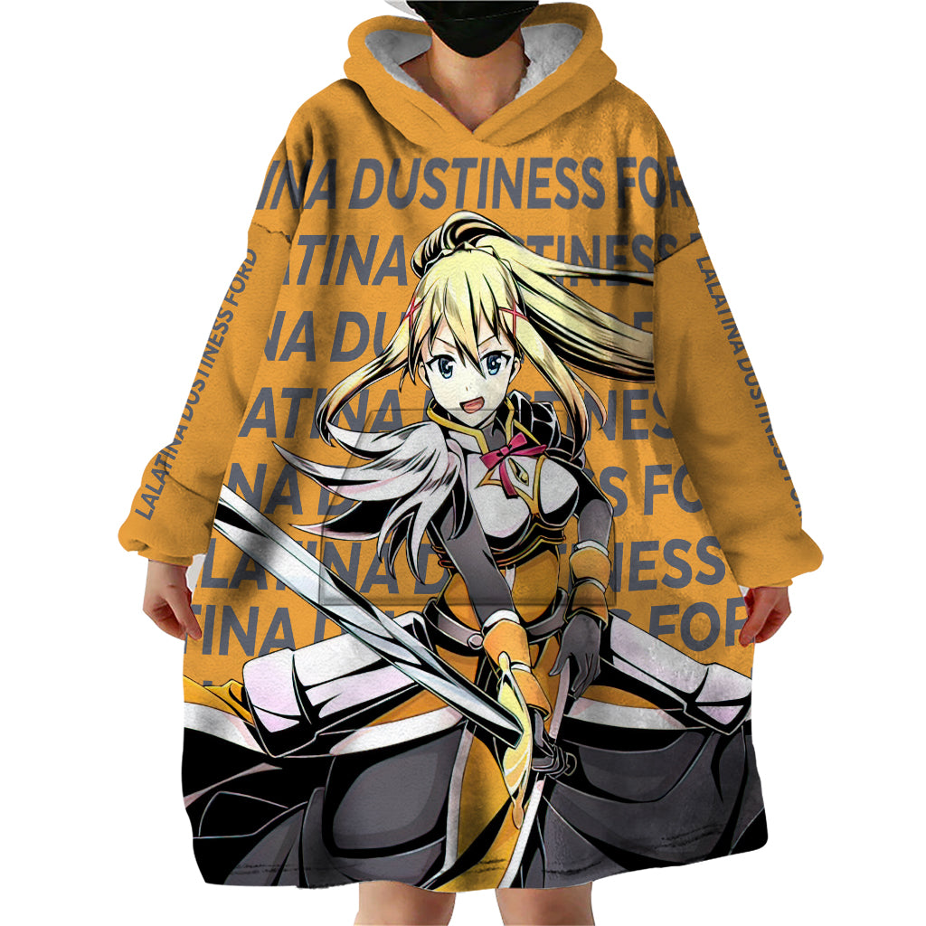 Lalatina Dustiness Ford KonoSuba Wearable Blanket Hoodie Anime Style