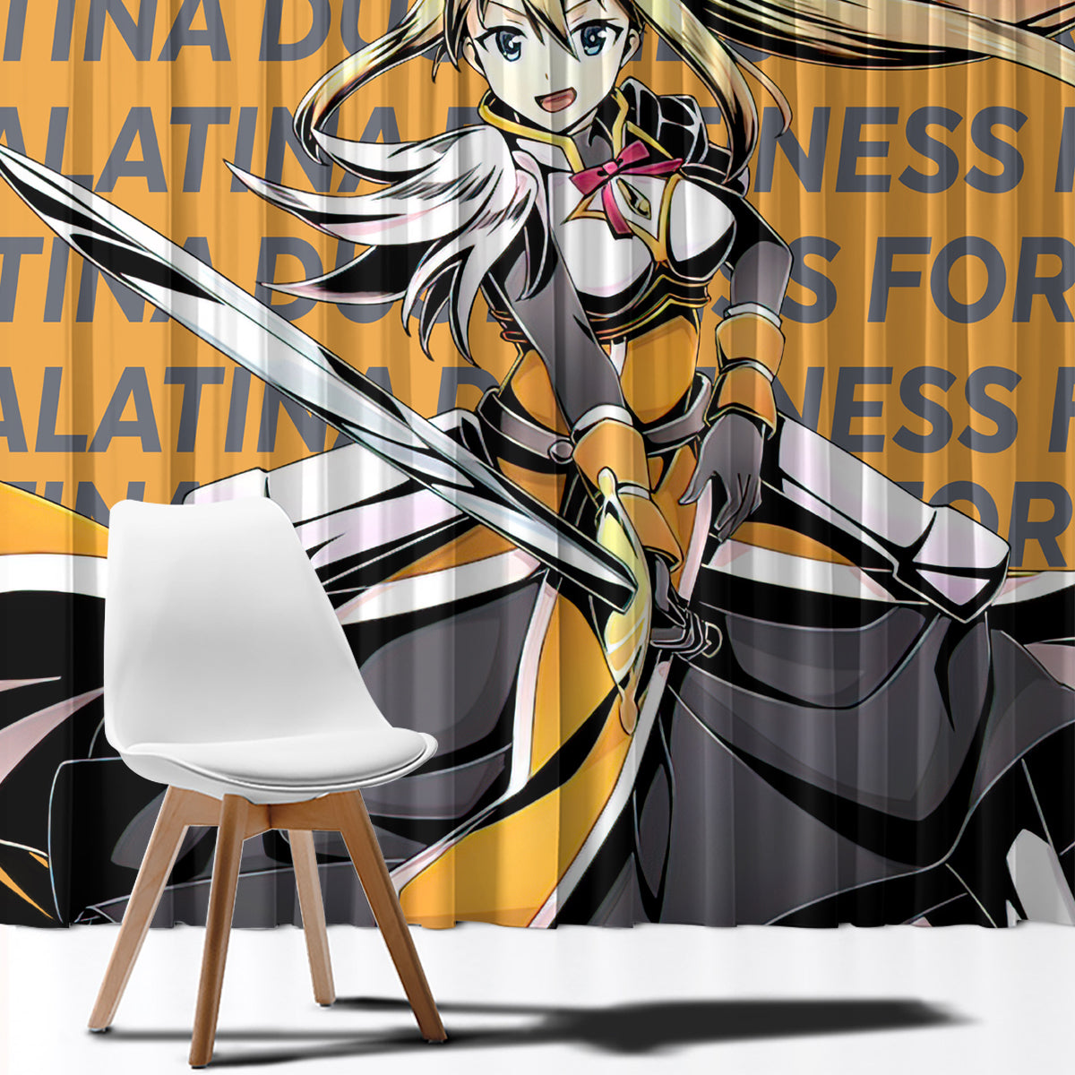 Lalatina Dustiness Ford KonoSuba Window Curtain Anime Style