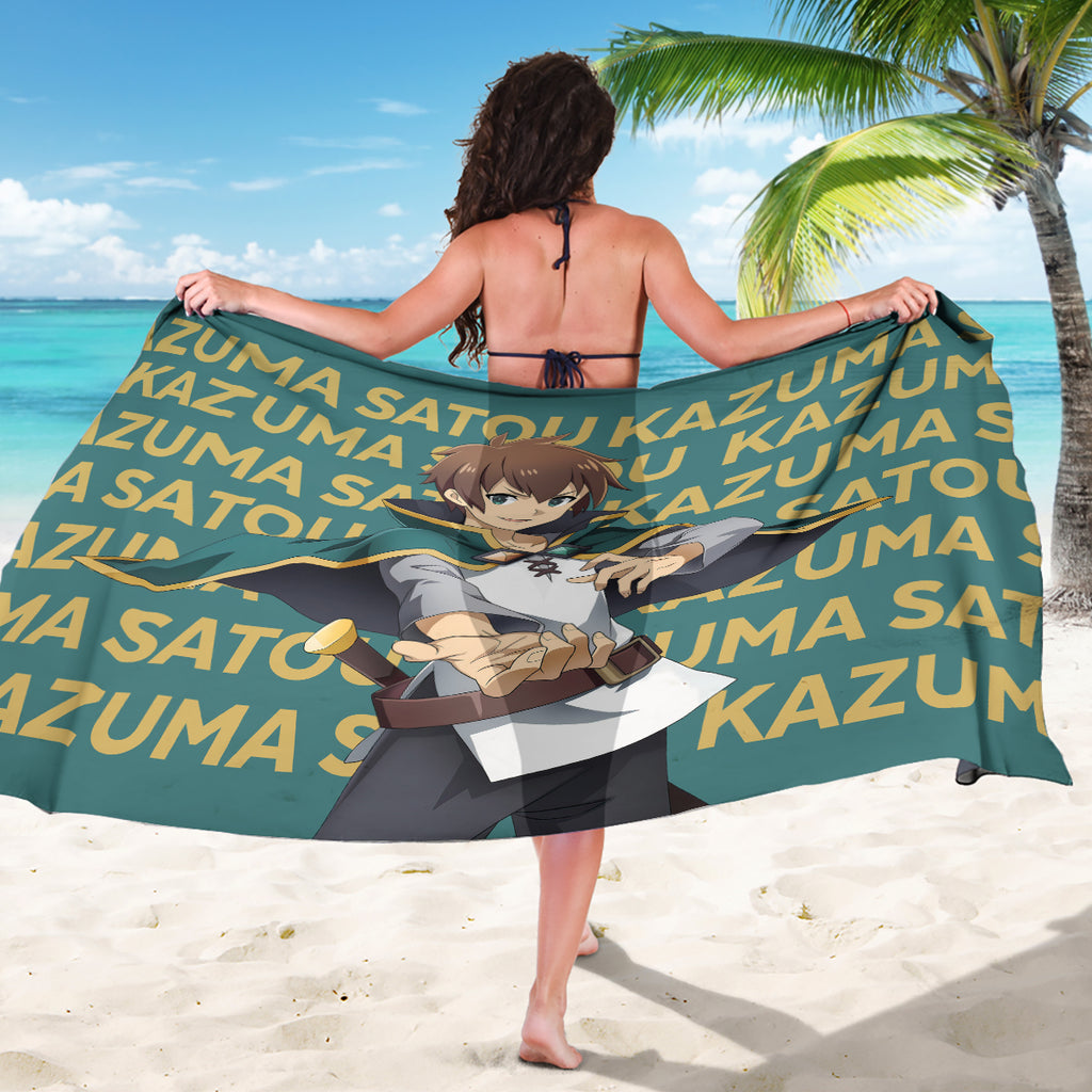 Kazuma Satou KonoSuba Sarong Anime Style