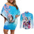 Tashigi - One Piece Couples Matching Off Shoulder Short Dress and Long Sleeve Button Shirt Anime Style