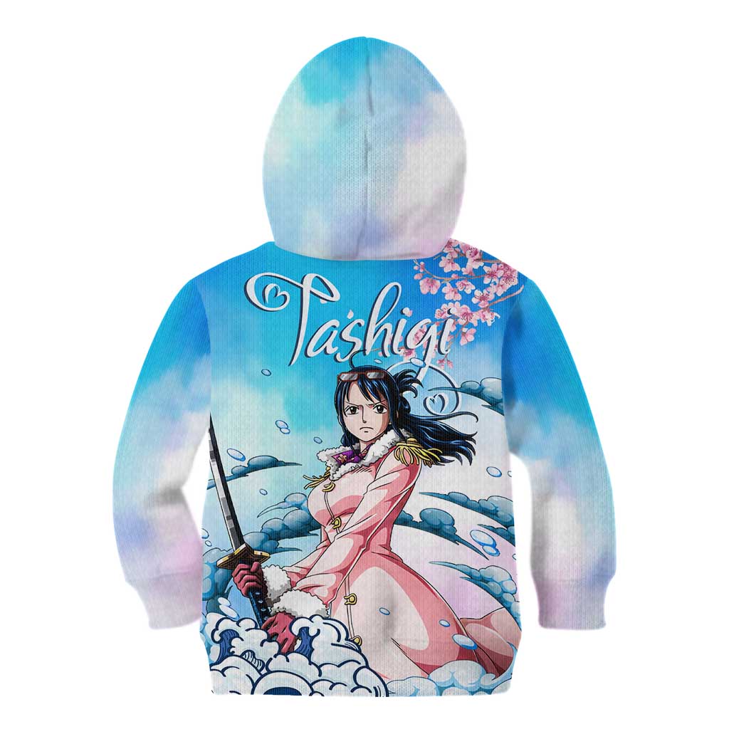 Tashigi - One Piece Kid Hoodie Anime Style