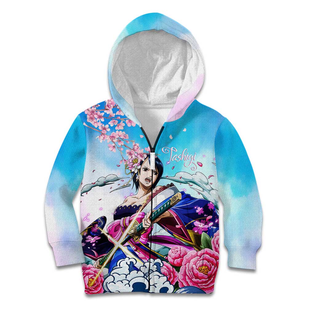 Tashigi - One Piece Kid Hoodie Anime Style