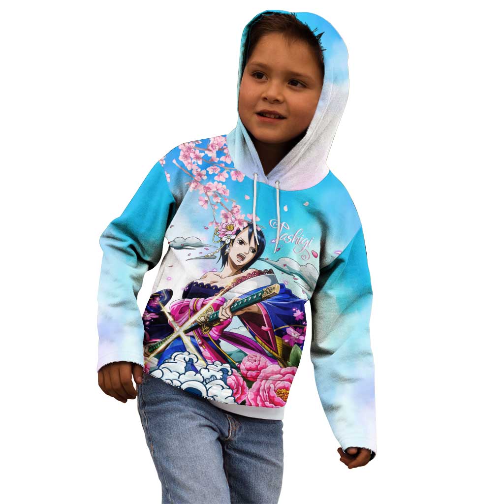 Tashigi - One Piece Kid Hoodie Anime Style
