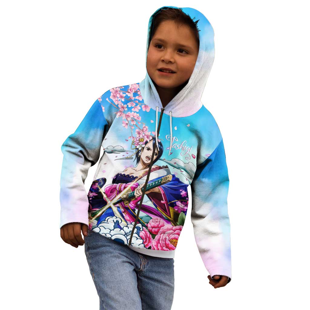 Tashigi - One Piece Kid Hoodie Anime Style