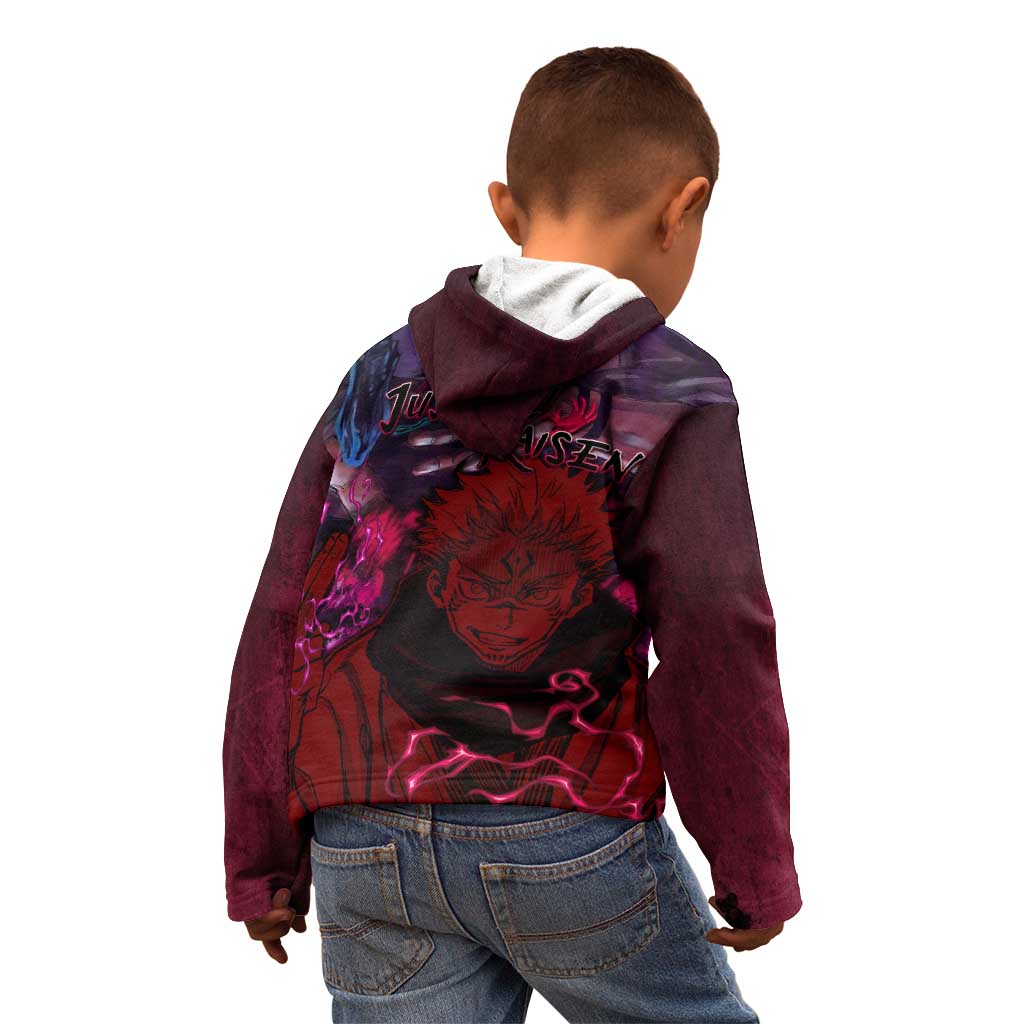 Ryomen Sukuna - Jujutsu Kaisen Kid Hoodie Pattern Anime Mix Manga Style