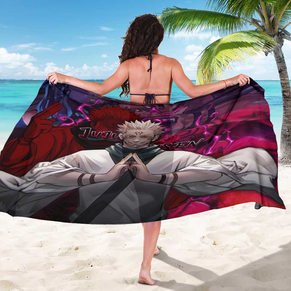 Ryomen Sukuna - Jujutsu Kaisen Sarong Pattern Anime Mix Manga Style