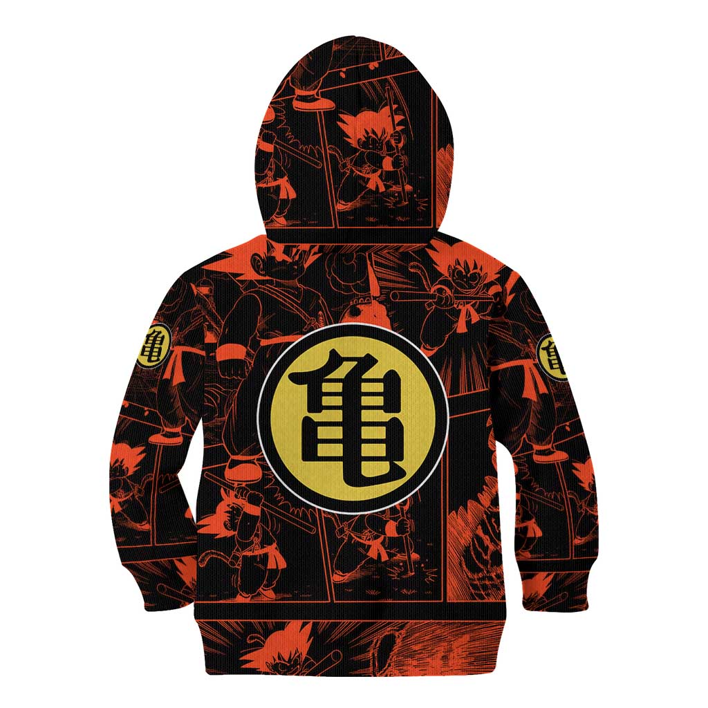 Son Goku - Dragon Ball Kid Hoodie Pattern Anime Mix Manga Style