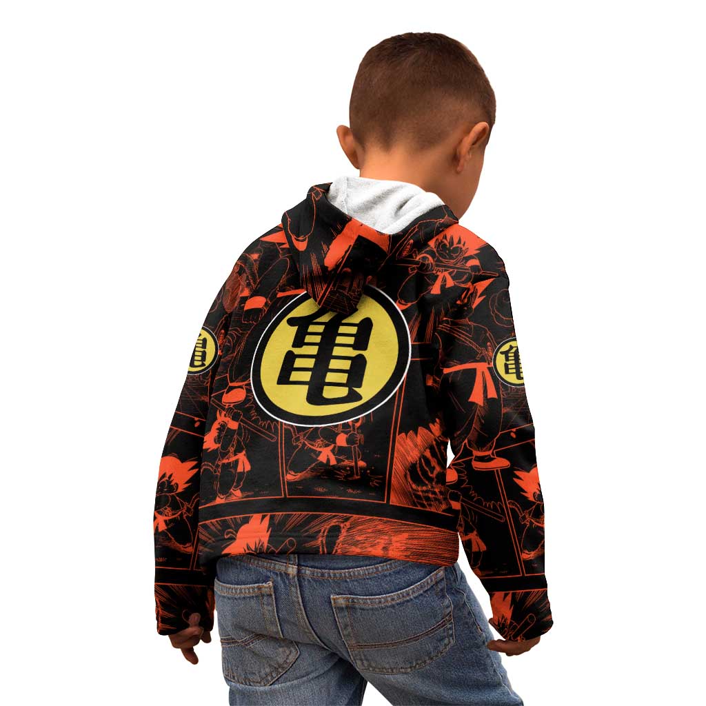 Son Goku - Dragon Ball Kid Hoodie Pattern Anime Mix Manga Style