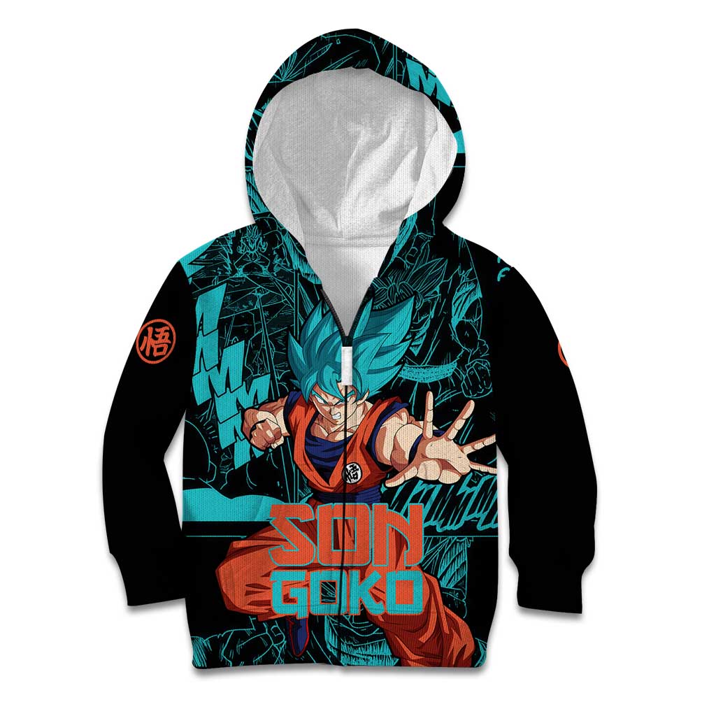 Son Goku - Dragon Ball Kid Hoodie Anime Mix Manga Style
