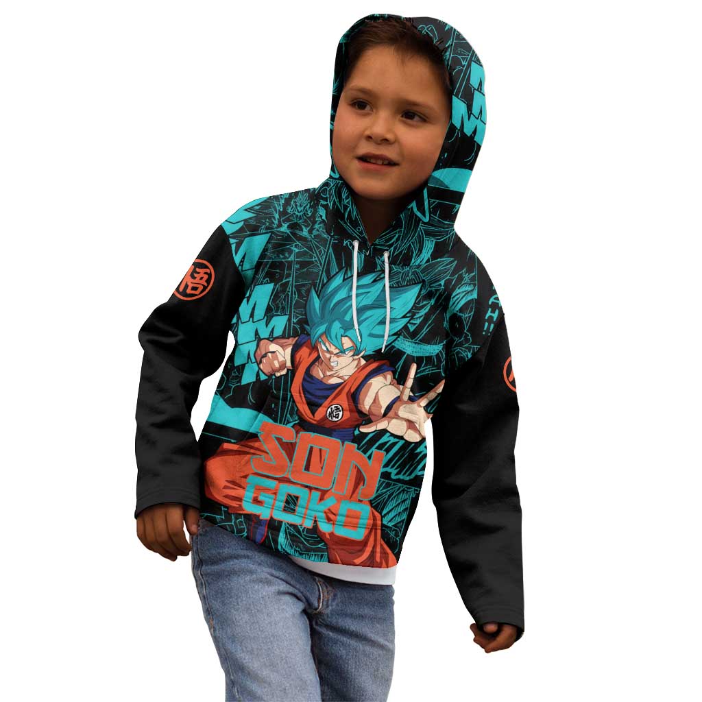Son Goku - Dragon Ball Kid Hoodie Anime Mix Manga Style