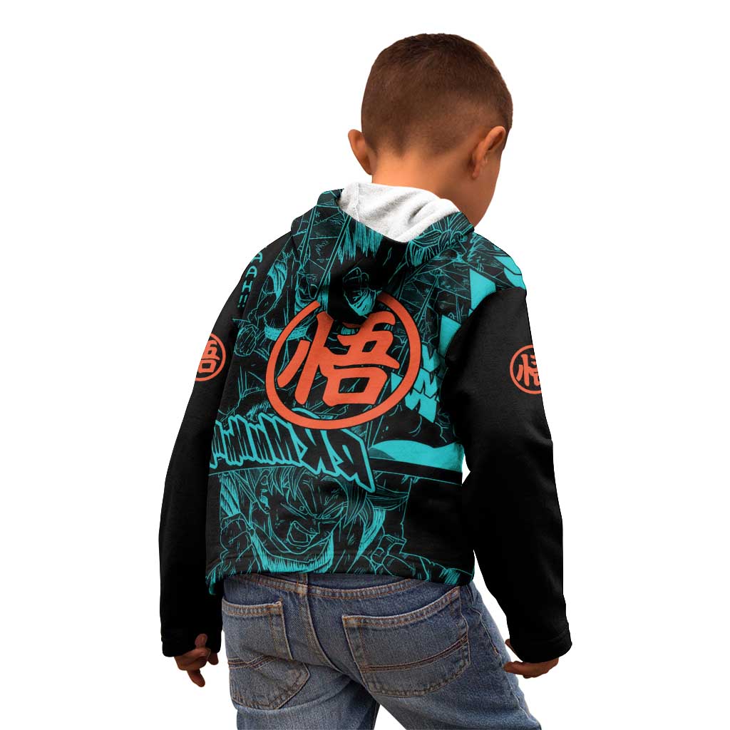 Son Goku - Dragon Ball Kid Hoodie Anime Mix Manga Style