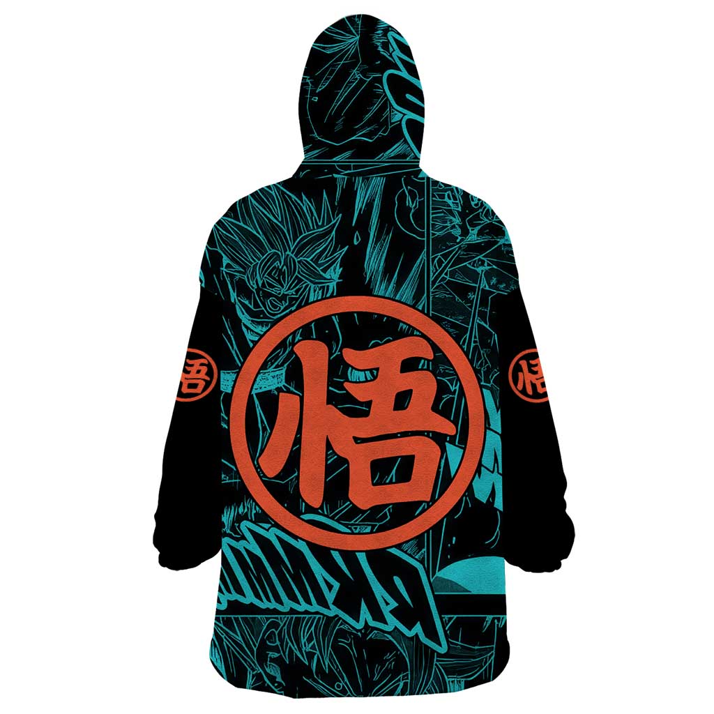 Son Goku - Dragon Ball Wearable Blanket Hoodie Anime Mix Manga Style