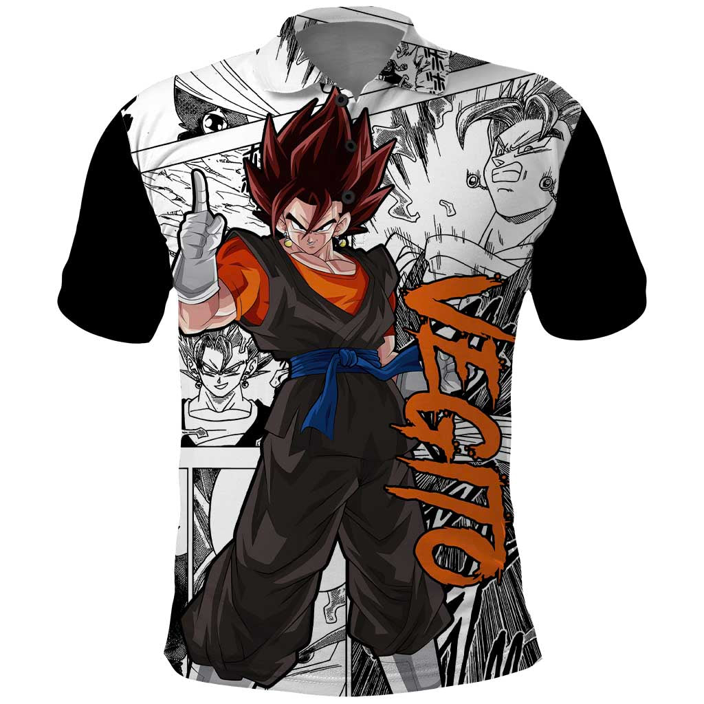 Vegito - Dragon Ball Polo Shirt Anime Mix Manga Style