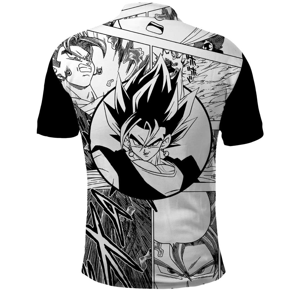 Vegito - Dragon Ball Polo Shirt Anime Mix Manga Style