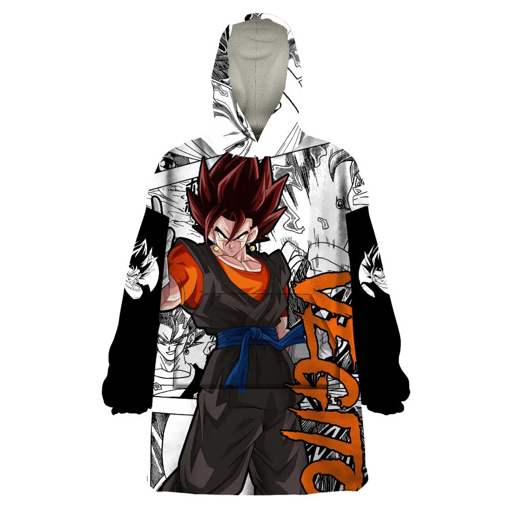 Vegito - Dragon Ball Wearable Blanket Hoodie Anime Mix Manga Style