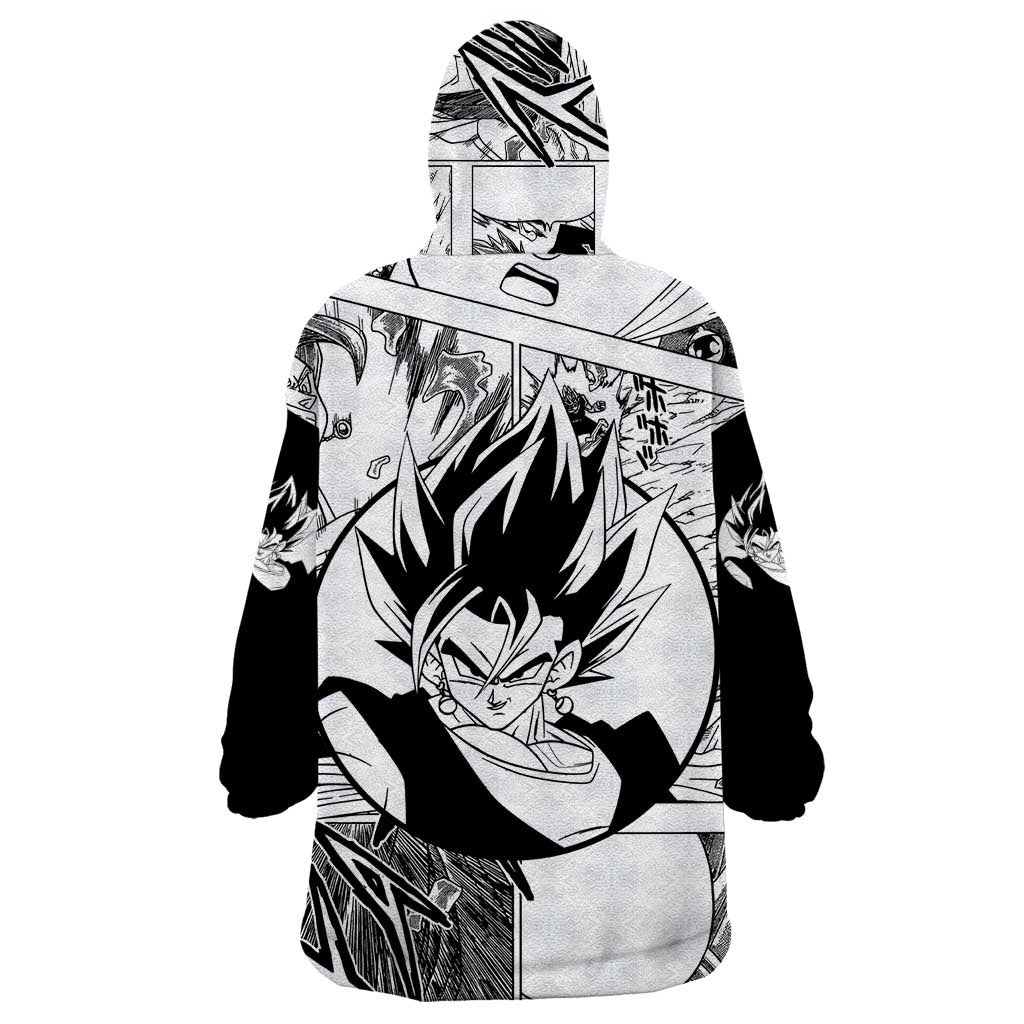 Vegito - Dragon Ball Wearable Blanket Hoodie Anime Mix Manga Style
