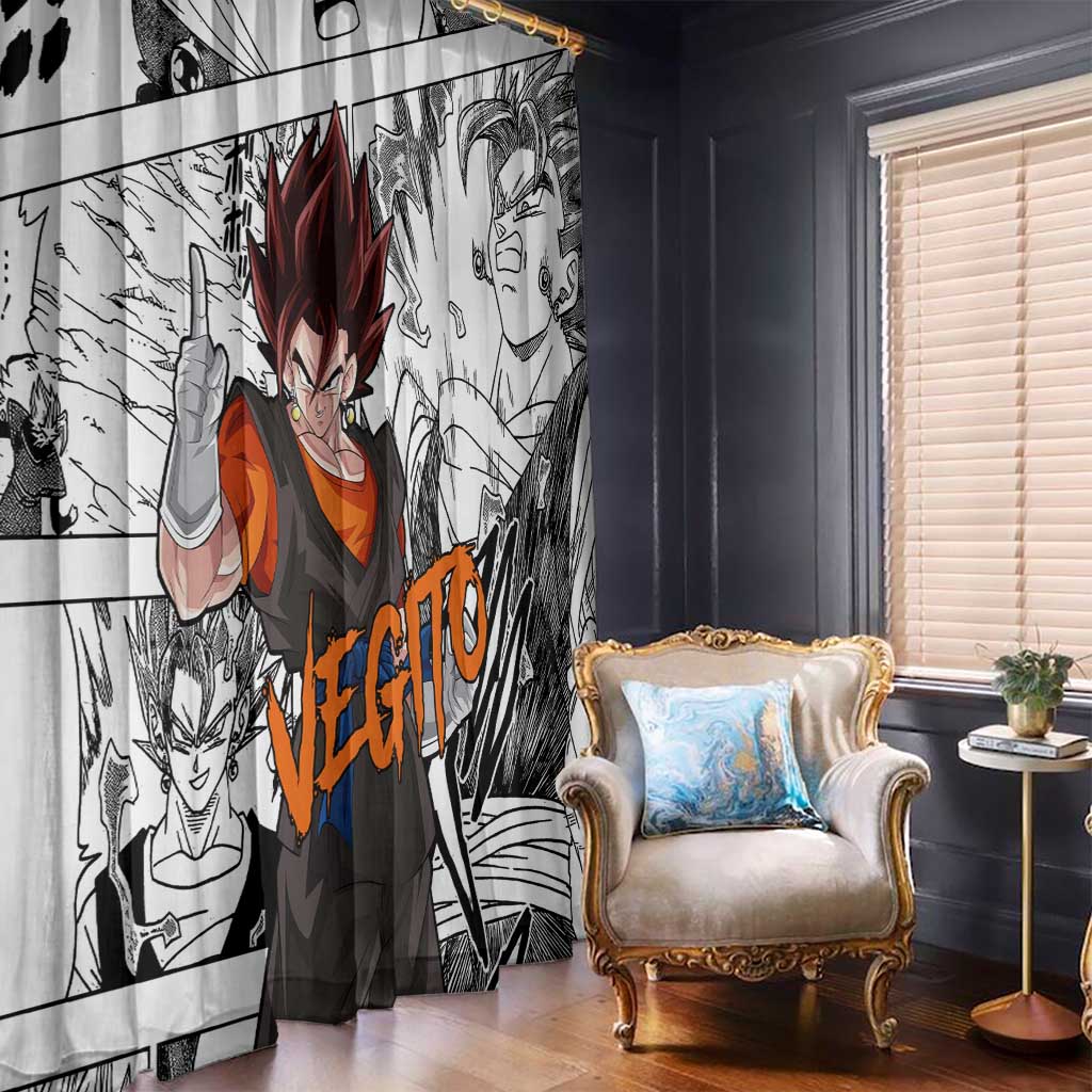 Vegito - Dragon Ball Window Curtain Anime Mix Manga Style