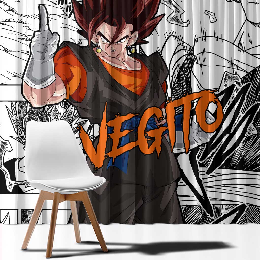 Vegito - Dragon Ball Window Curtain Anime Mix Manga Style