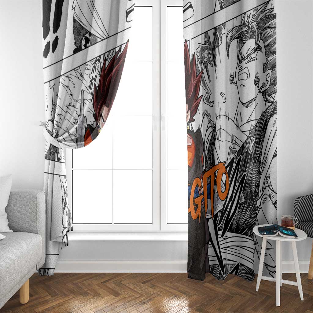 Vegito - Dragon Ball Window Curtain Anime Mix Manga Style