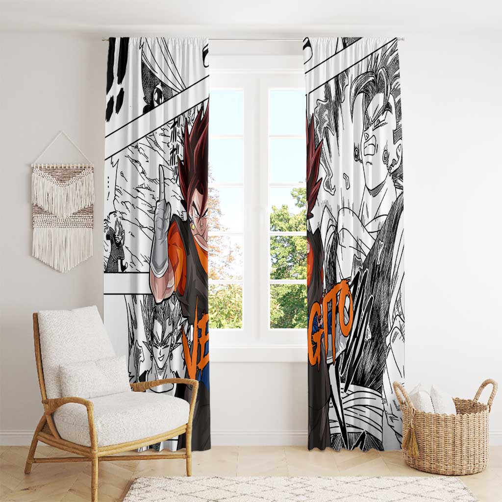 Vegito - Dragon Ball Window Curtain Anime Mix Manga Style