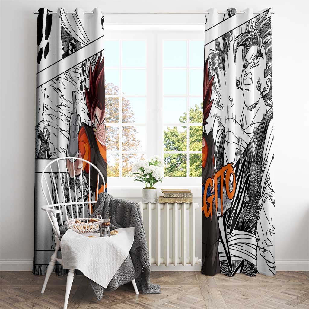 Vegito - Dragon Ball Window Curtain Anime Mix Manga Style