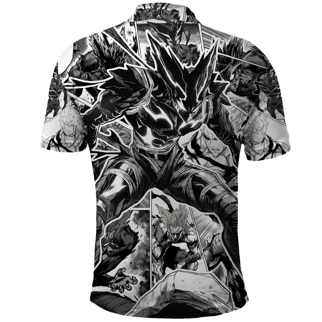 Garou - One Punch Man Polo Shirt Anime Mix Manga Style