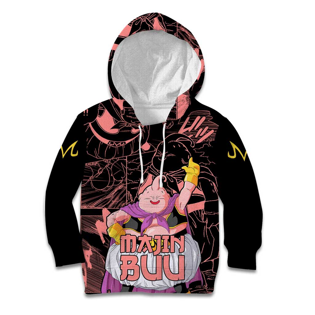Majin Buu - Dragon Ball Kid Hoodie Anime Mix Manga Style