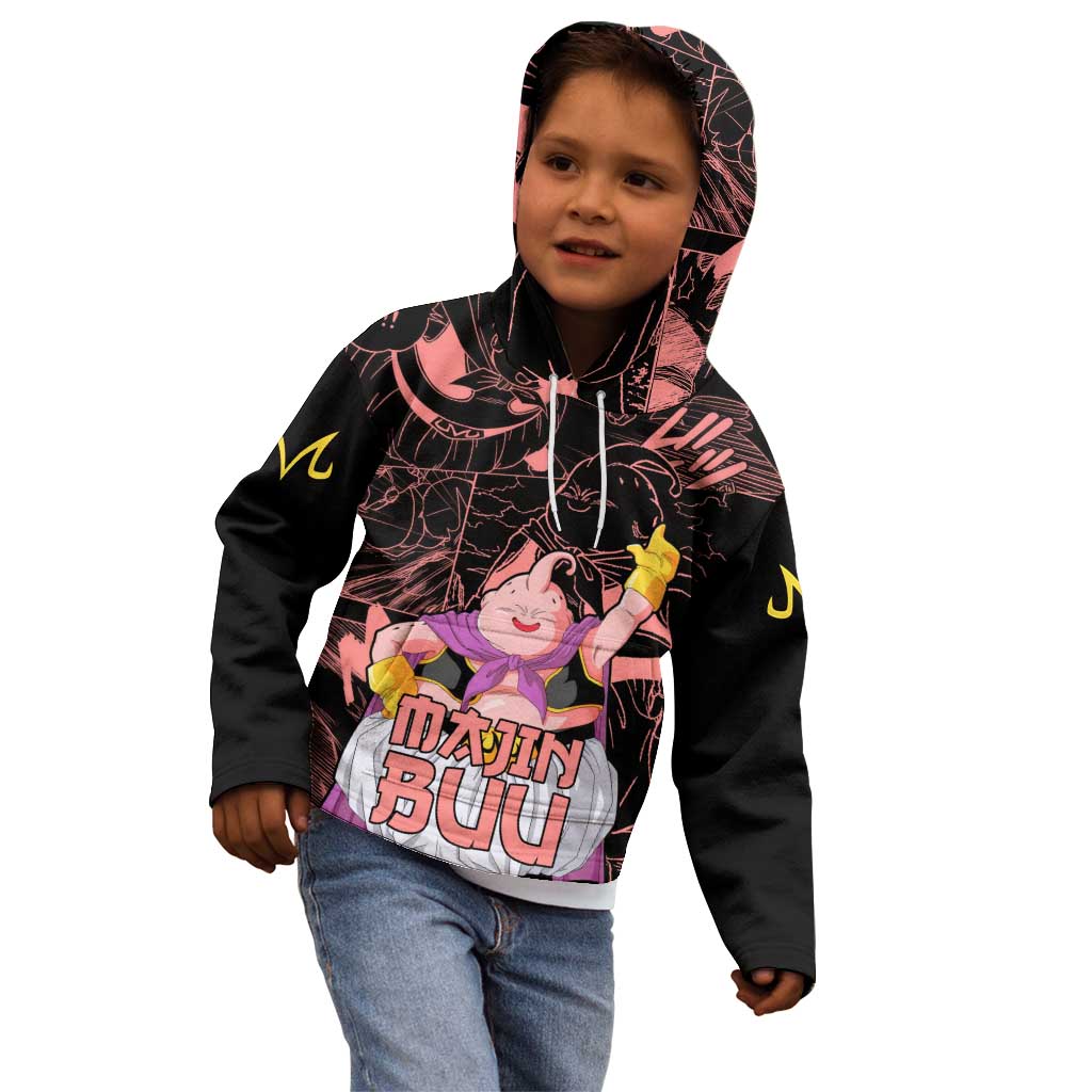 Majin Buu - Dragon Ball Kid Hoodie Anime Mix Manga Style