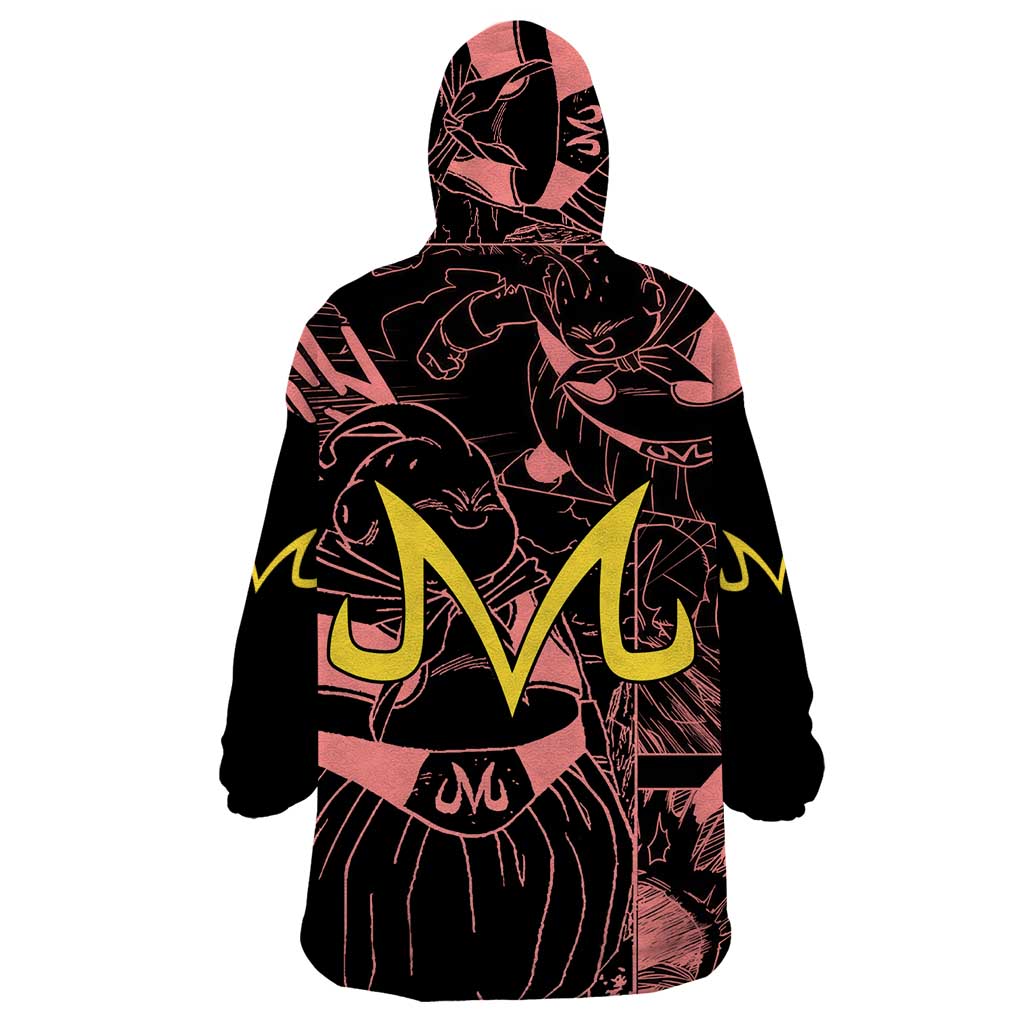 Majin Buu - Dragon Ball Wearable Blanket Hoodie Anime Mix Manga Style