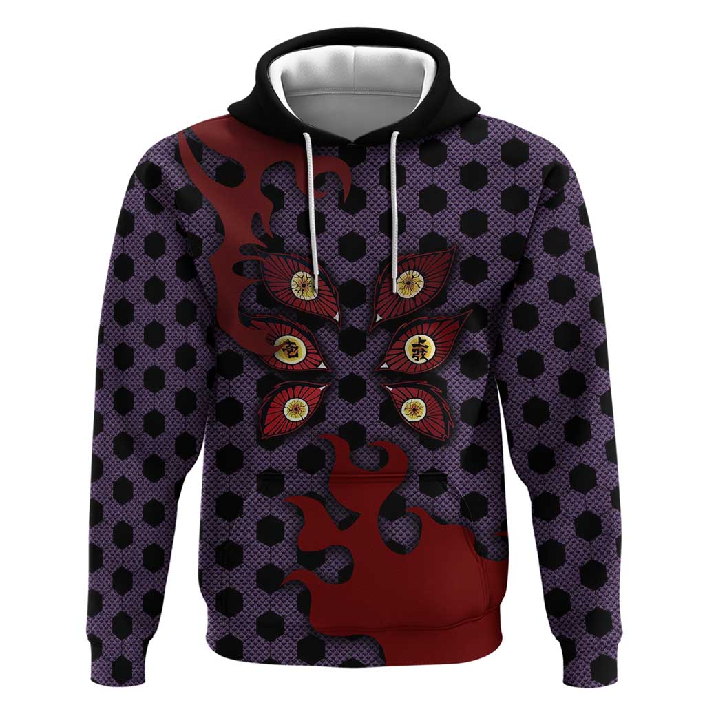 Kokushibou - Demon Slayer Hoodie Anime Style