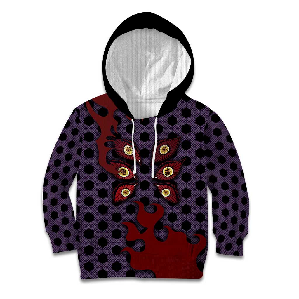 Kokushibou - Demon Slayer Kid Hoodie Anime Style