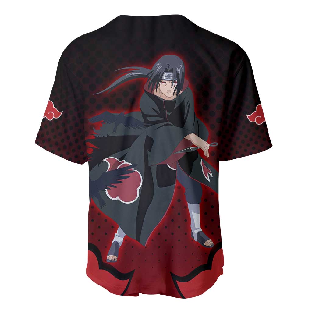 Akatsuki Itachi Uchiha - Naruto Baseball Jersey Anime Style