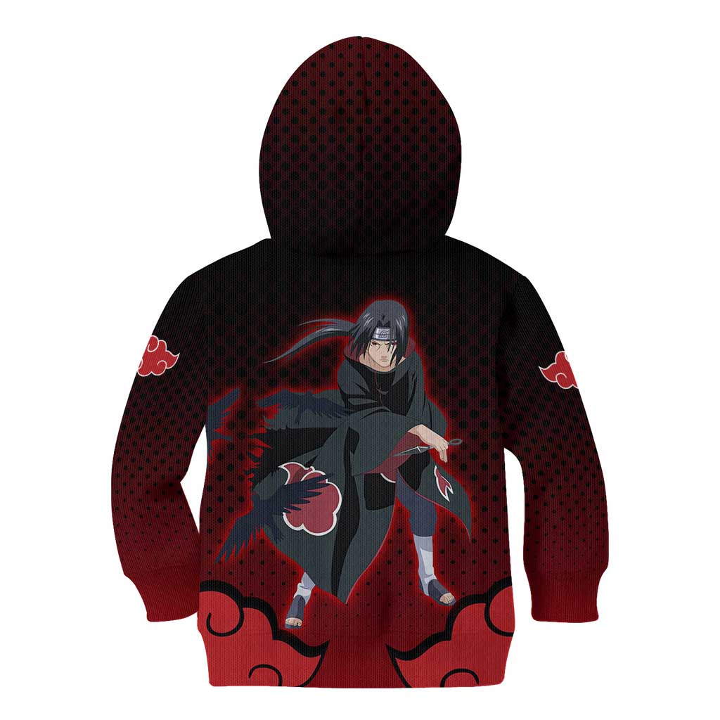 Akatsuki Itachi Uchiha - Naruto Kid Hoodie Anime Style