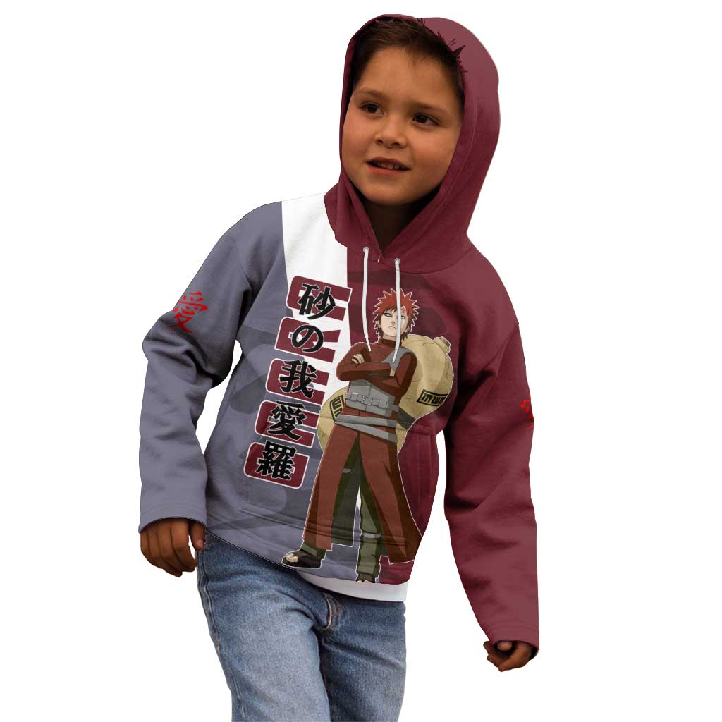Gaara - Naruto Kid Hoodie Anime Style