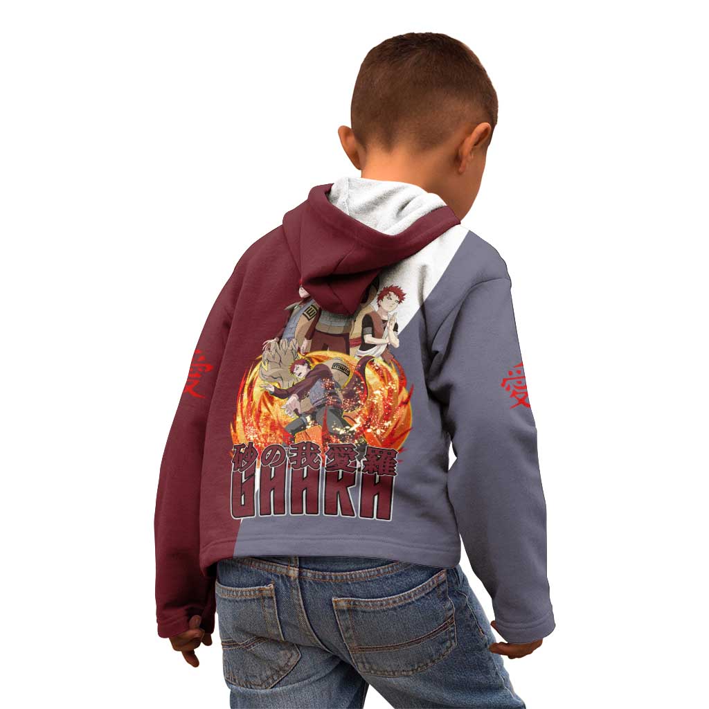 Gaara - Naruto Kid Hoodie Anime Style