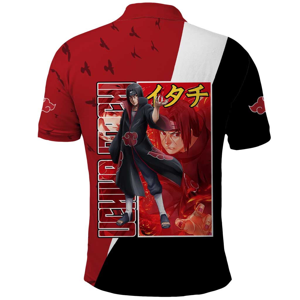 Uchiha Itachi - Naruto Polo Shirt Anime Style