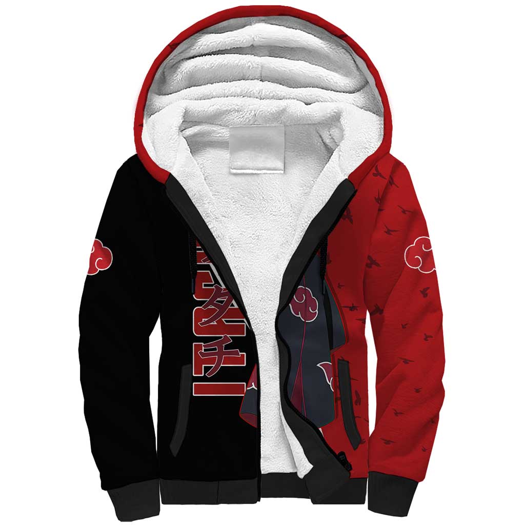 Uchiha Itachi - Naruto Sherpa Hoodie Anime Style
