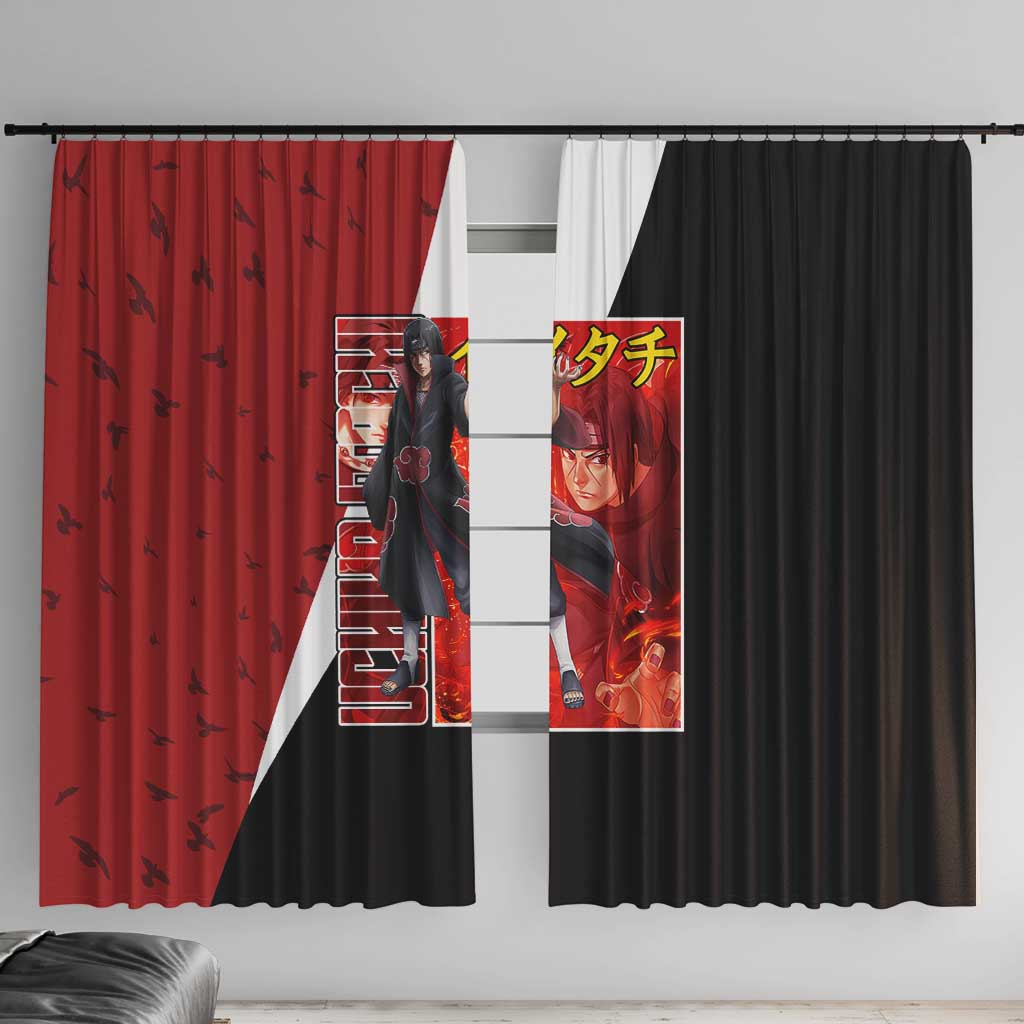 Uchiha Itachi - Naruto Window Curtain Anime Style