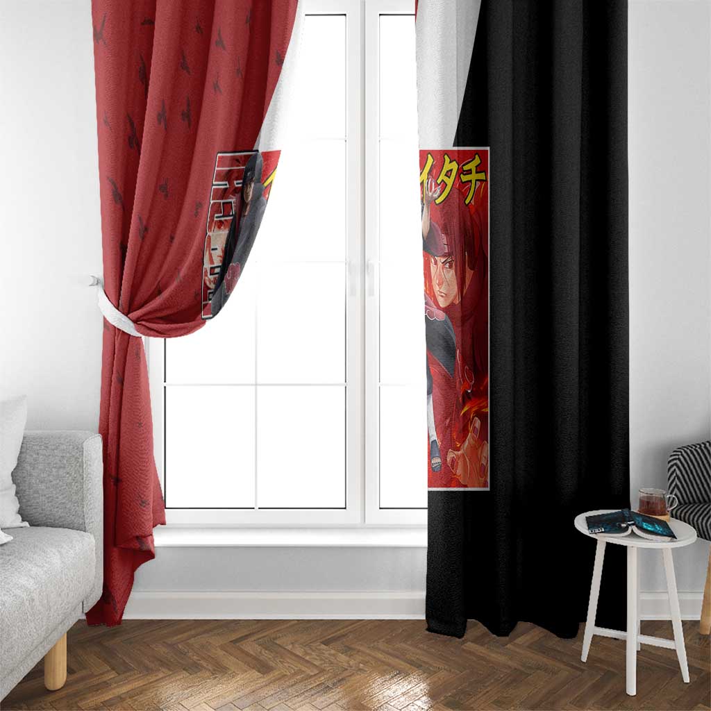 Uchiha Itachi - Naruto Window Curtain Anime Style