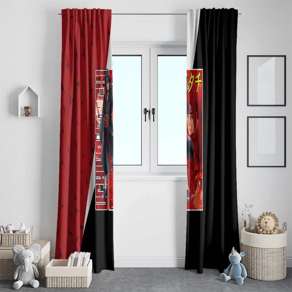 Uchiha Itachi - Naruto Window Curtain Anime Style