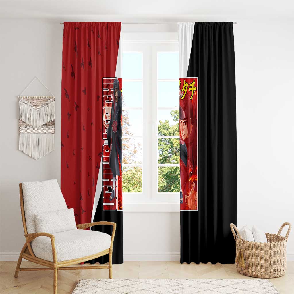 Uchiha Itachi - Naruto Window Curtain Anime Style