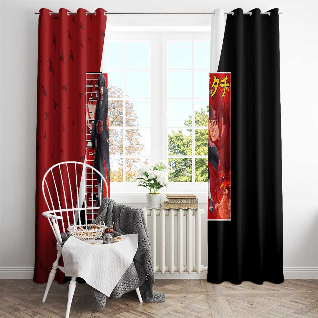 Uchiha Itachi - Naruto Window Curtain Anime Style