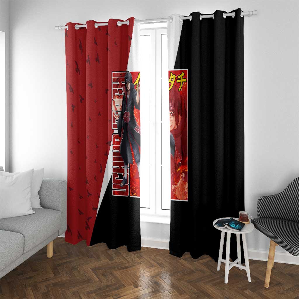 Uchiha Itachi - Naruto Window Curtain Anime Style