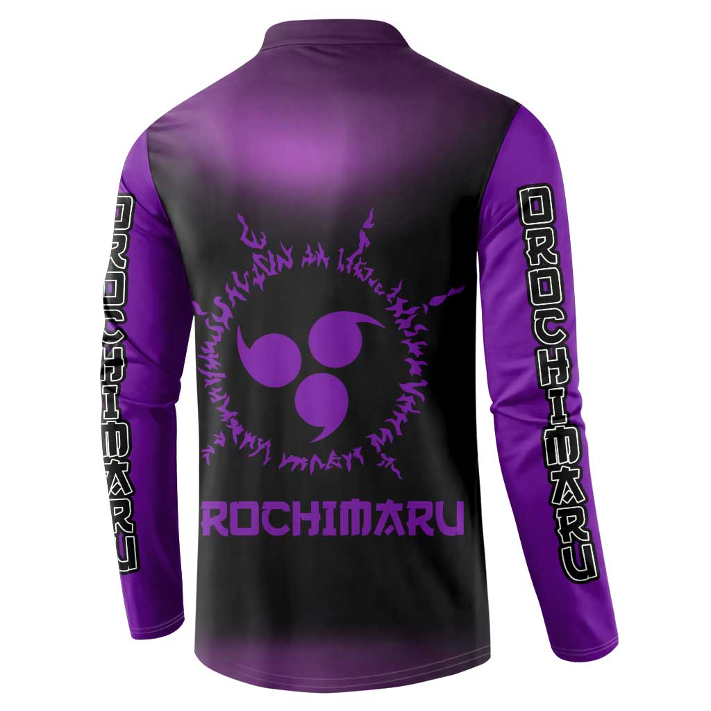 Orochimaru - Naruto Button Sweatshirt Anime Style