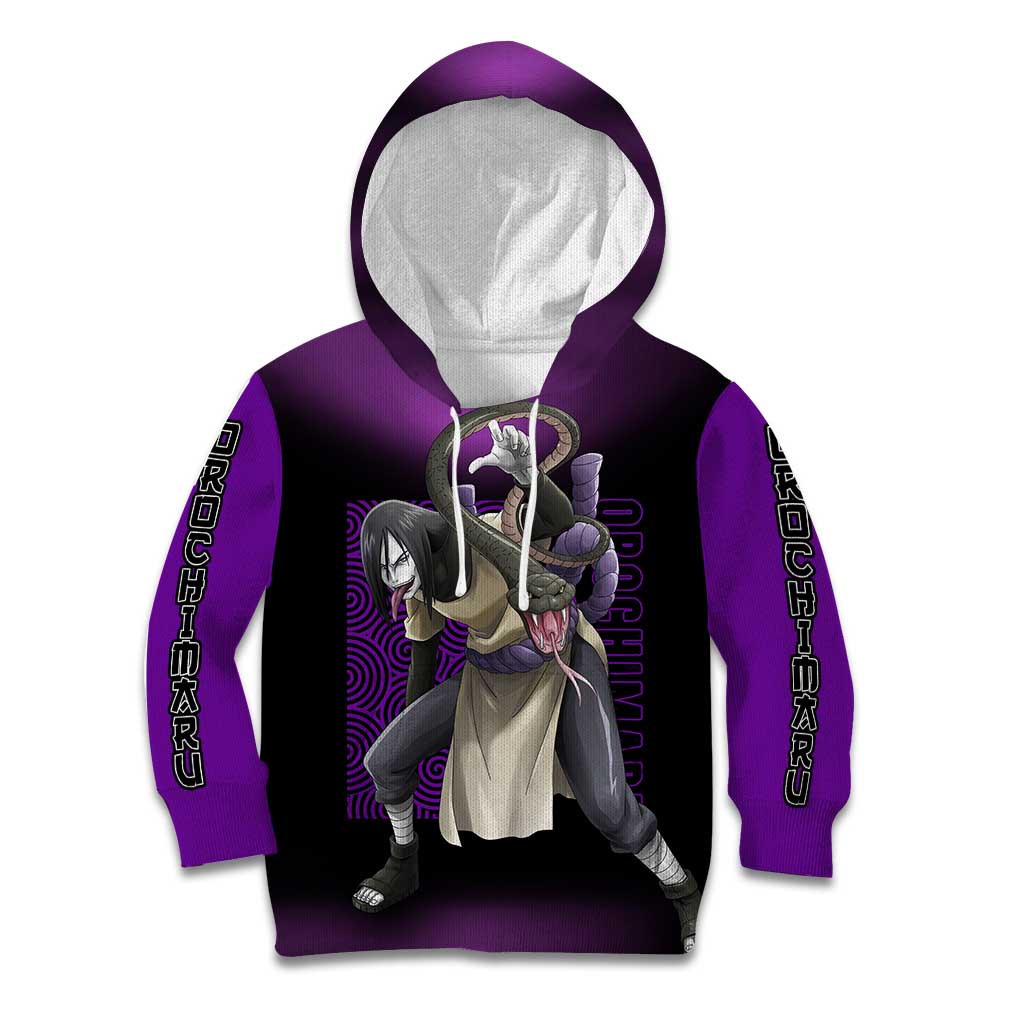 Orochimaru - Naruto Kid Hoodie Anime Style